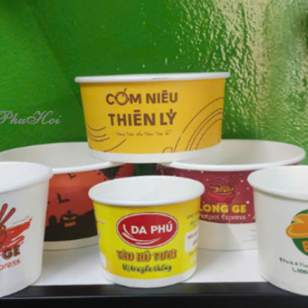 Tô Giấy Trắng 400ml